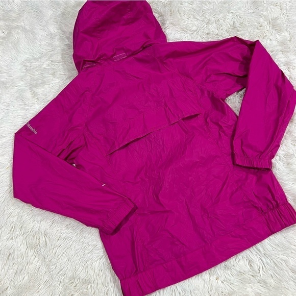 Columbia Sportswear Womens Windbreaker Running Athletic Jacket Pink S - Picture 10 of 15